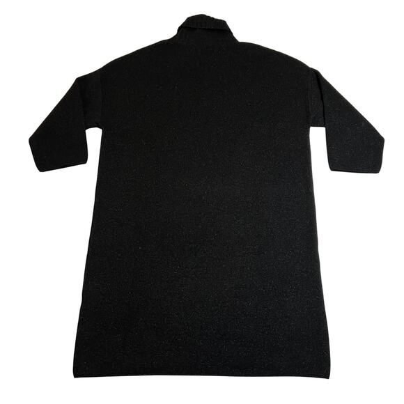 Pomander Place Noir Vivianne Mini Dress Size XS Knit Sweater Metallic Holidays - Picture 5 of 10